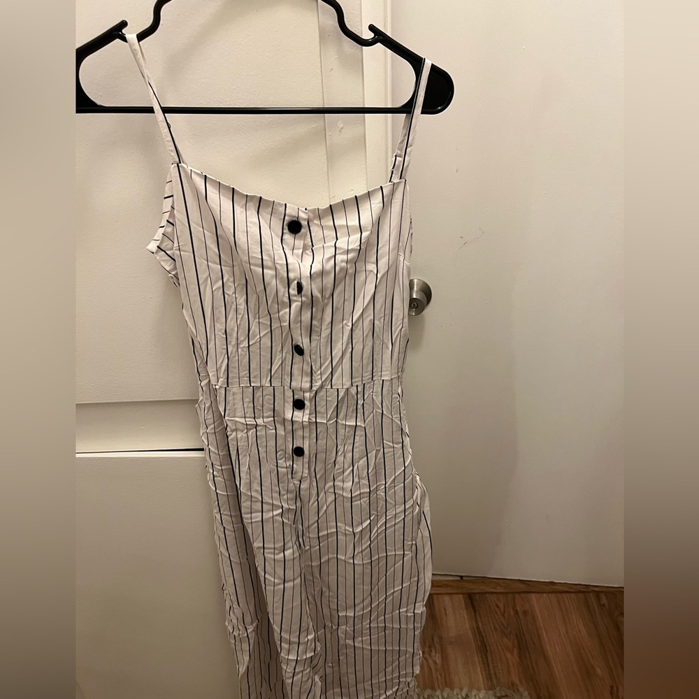 Striped Jumpsuit